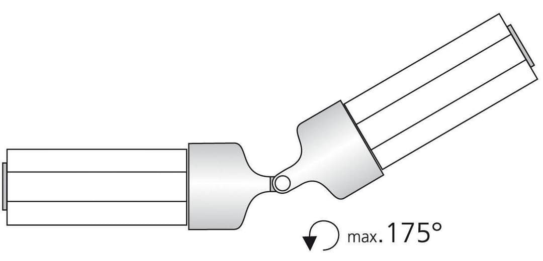 Liedeco Gelenkverbinder | Silber