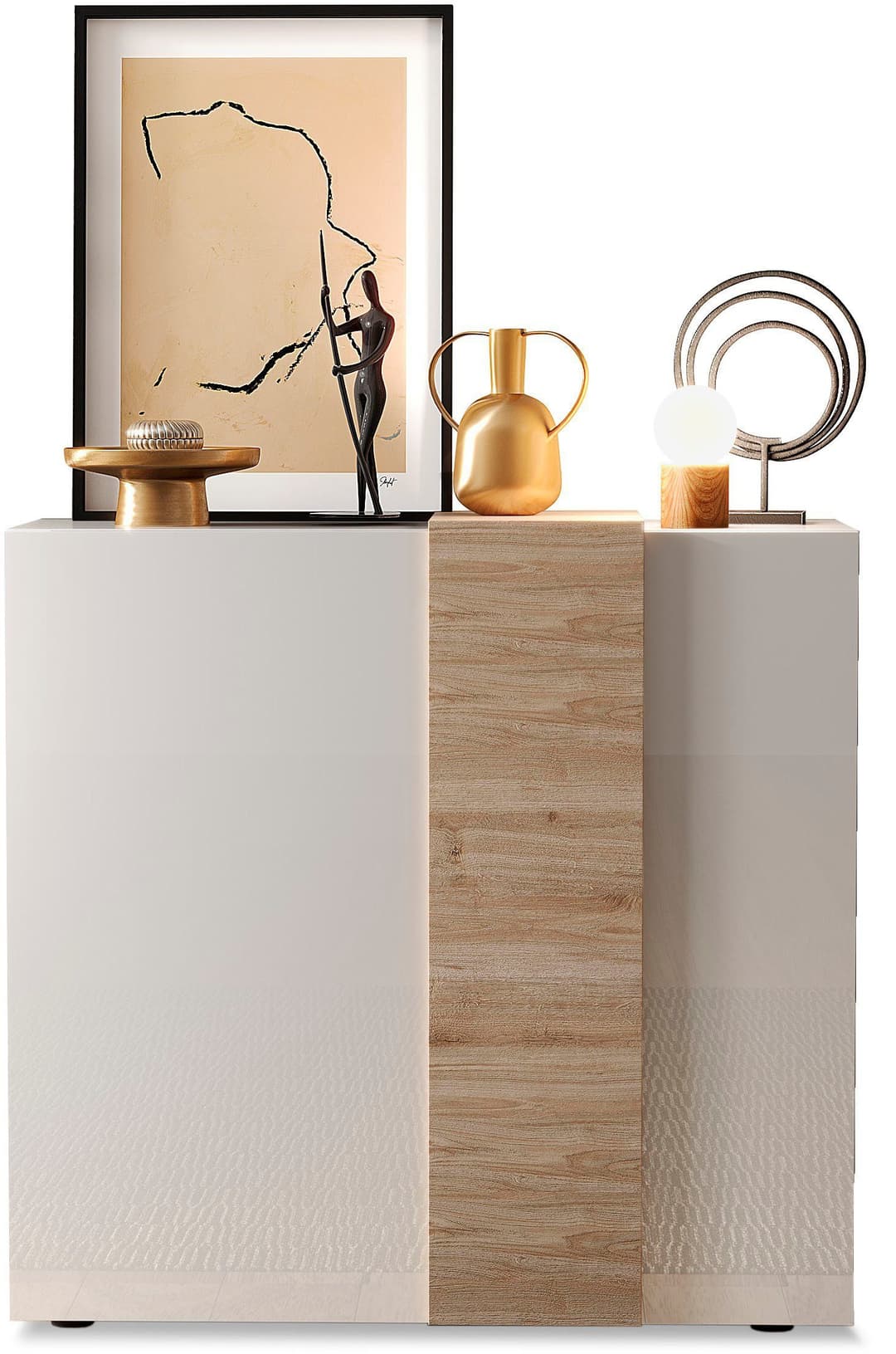 Home affaire Highboard Venus | Weiß