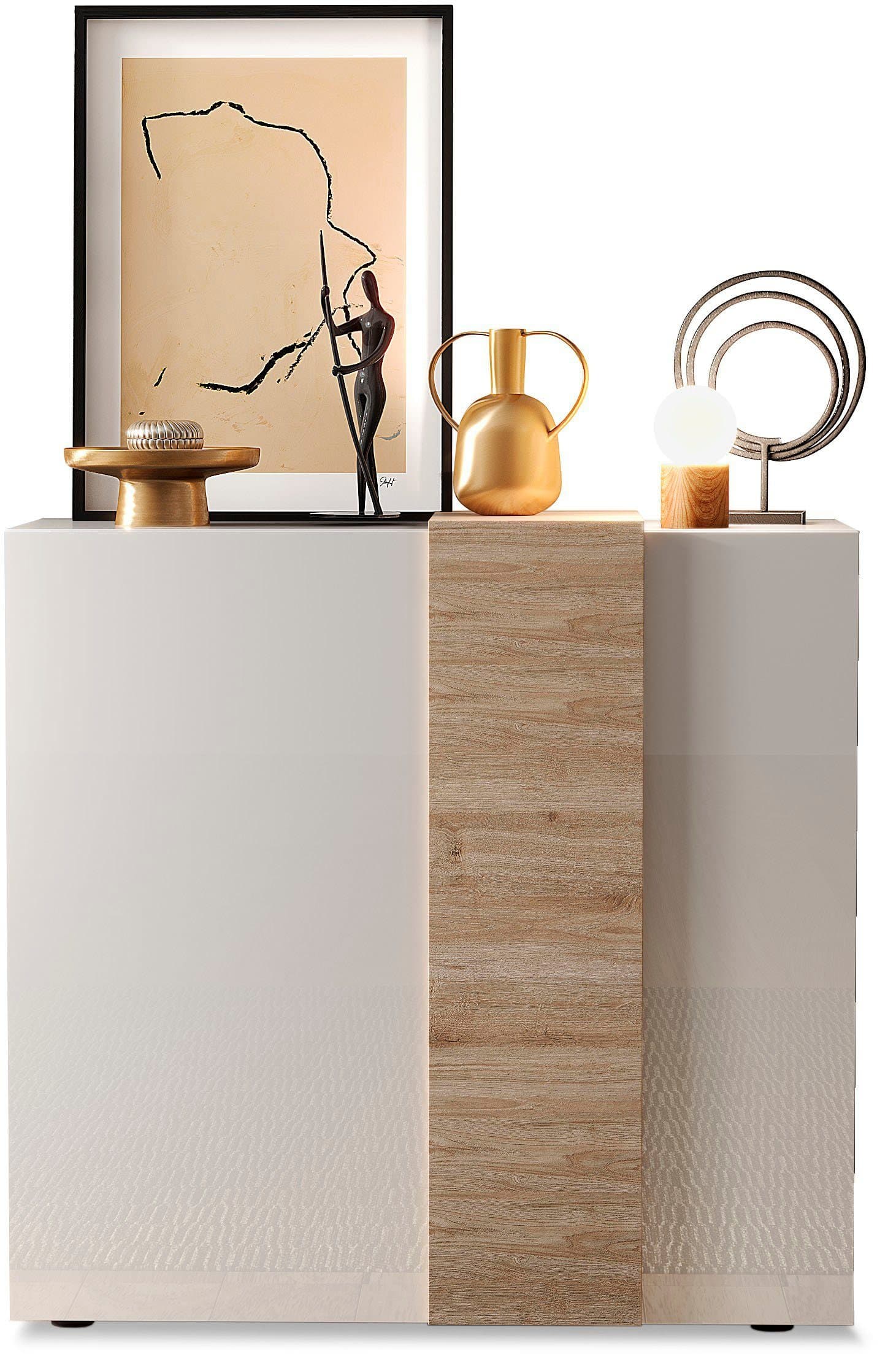 Home affaire Highboard Venus | Weiß