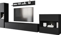 OTTO home Wohnwand PARIS | Schwarz