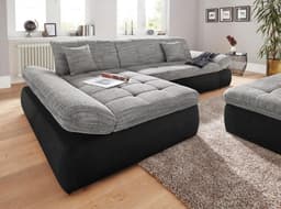 DOMO collection Ecksofa PB Moric | Mehrfarbig