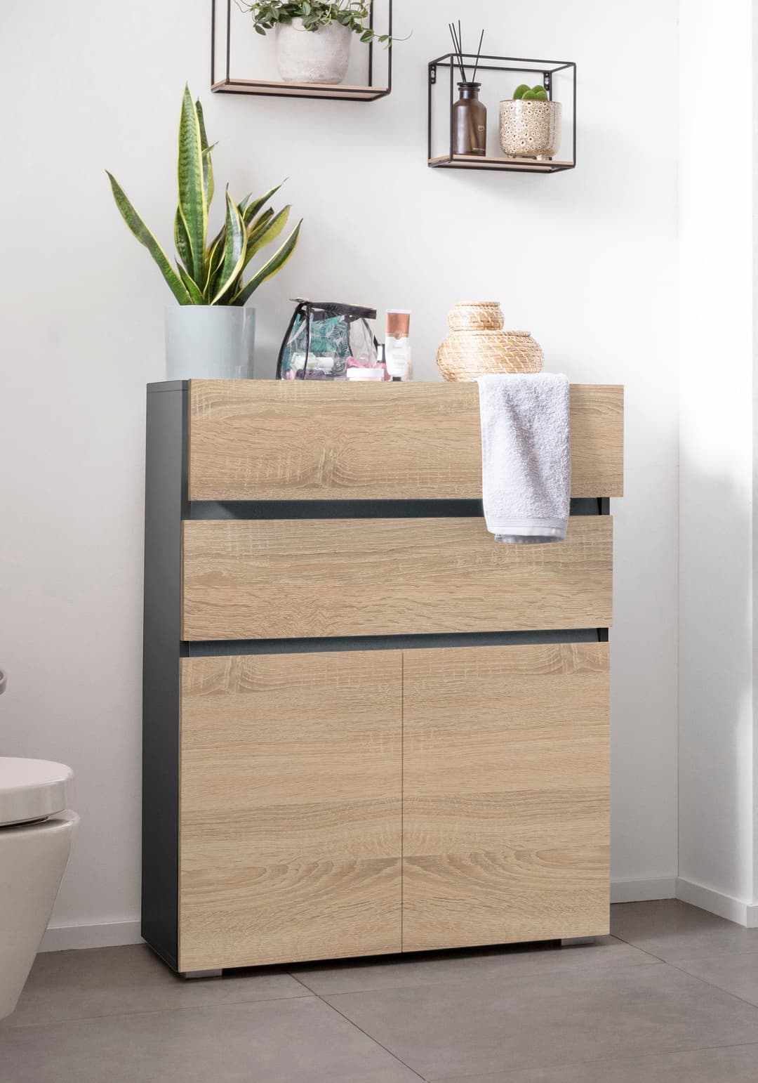 Home affaire Midischrank Wisla | Holztöne