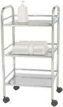 WENKO Rollwagen Exclusiv | Silber