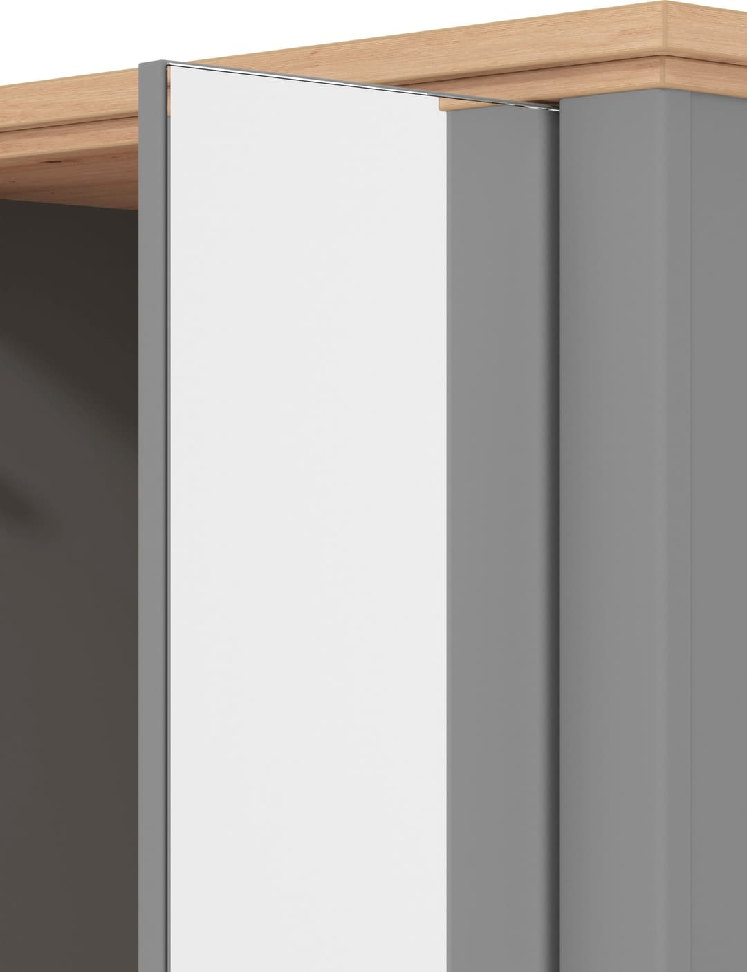 Home affaire Garderobenschrank Valencia | Grau