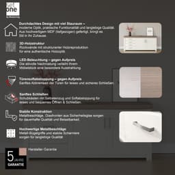set one by Musterring Sideboard York | Mehrfarbig