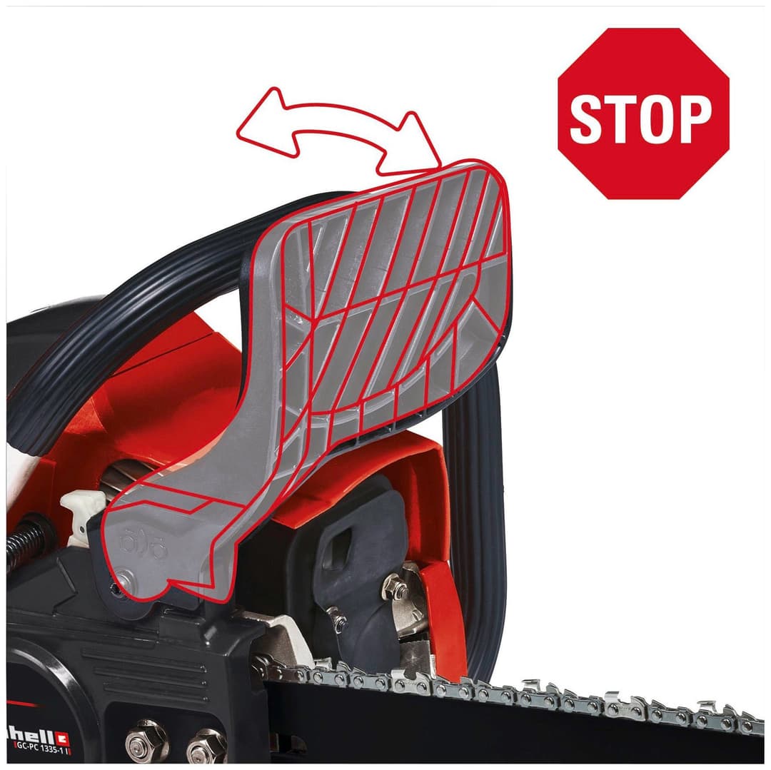 Einhell Benzin-Kettensäge GC-PC 1335/1 I | Rot