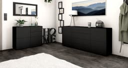 borchardt Möbel Sideboard Rova | Schwarz