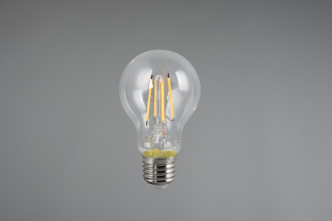TRIO Leuchten LED-Filament Leuchtmittel Set E27 | Transparent