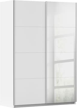rauch Schwebetürenschrank Kleiderschrank | Weiß
