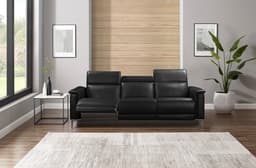 OTTO home 3-Sitzer LUND | Schwarz