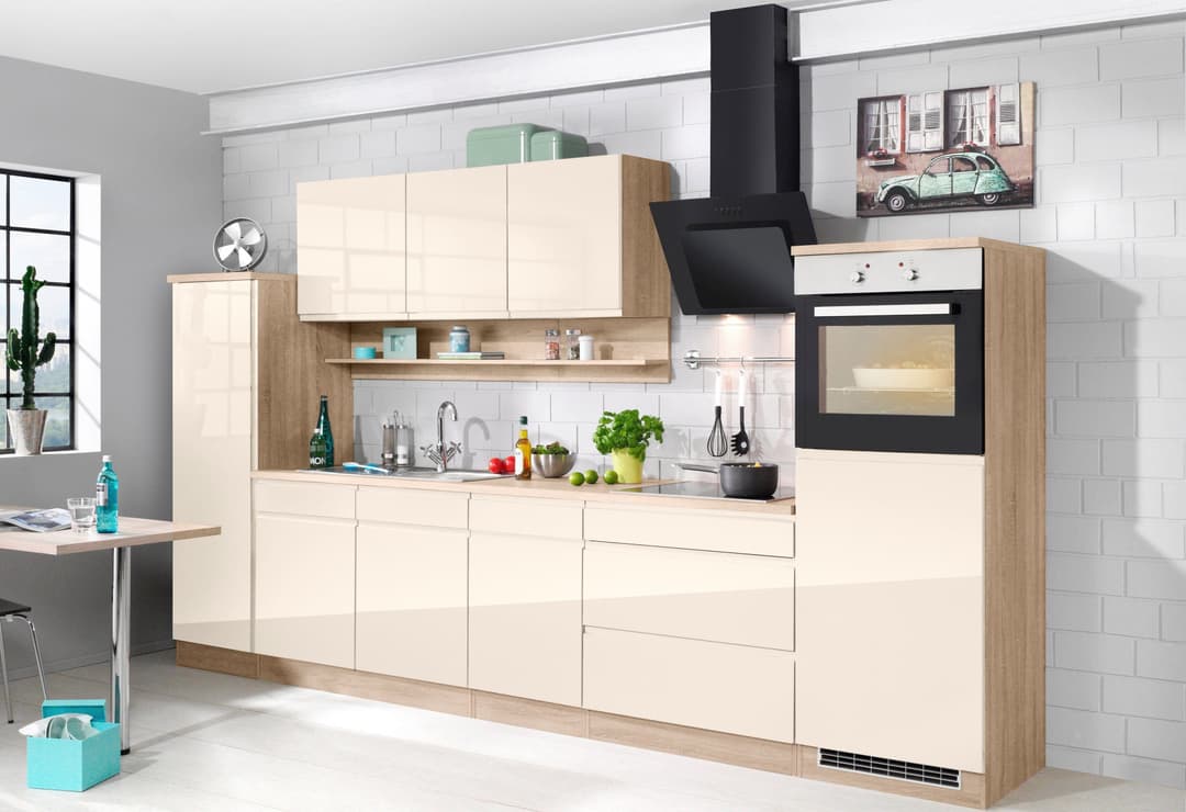 KOCHSTATION Spülenschrank KS-Virginia | Beige