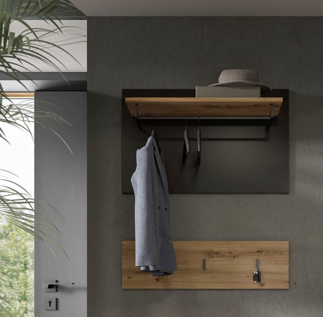 Home affaire Garderobenpaneel REHAT | Braun