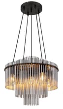 GLOBO LIGHTING Pendelleuchte GORLEY | Silber 3