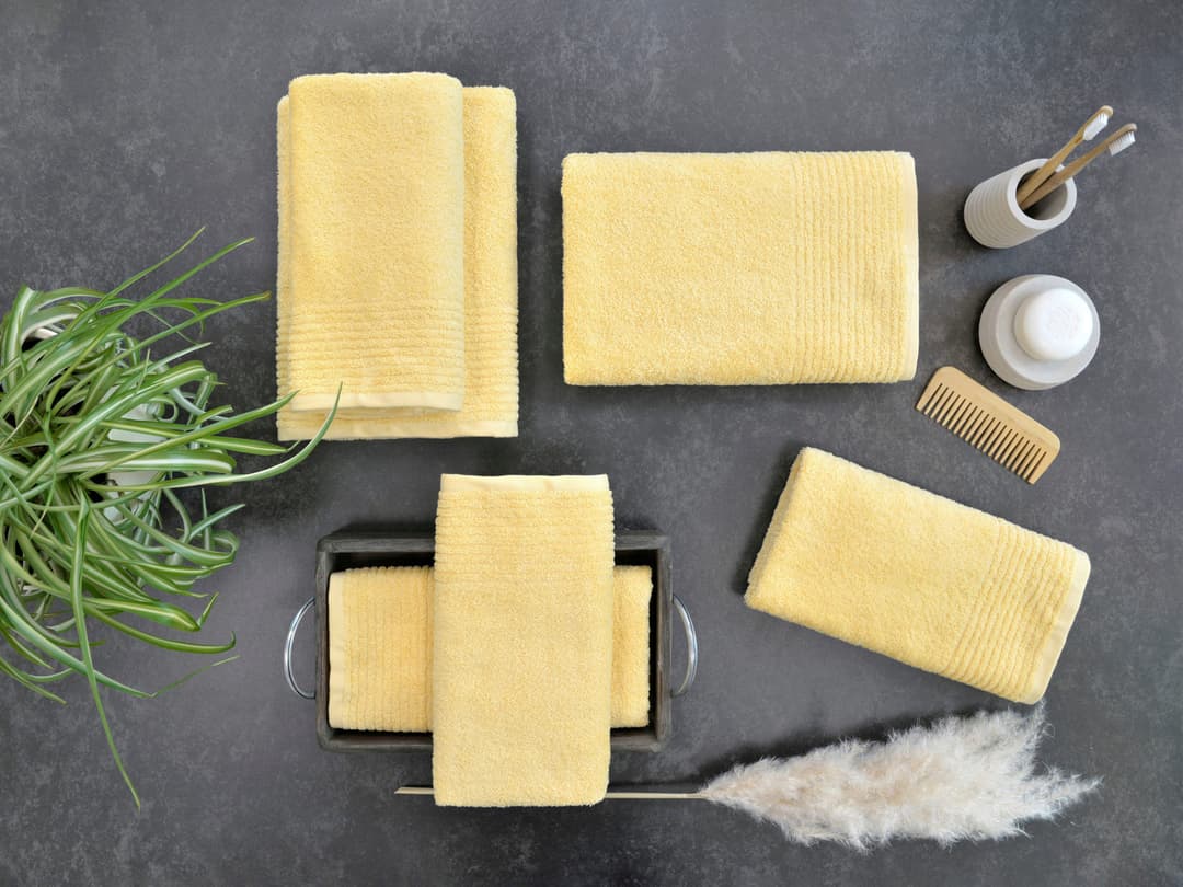Dyckhoff Handtuch Set Brillant | Gelb