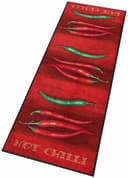 wash+dry by Kleen-Tex Küchenläufer Hot Chili | Rot