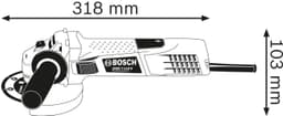 Bosch Professional Winkelschleifer GWS 7-115 E | Blau