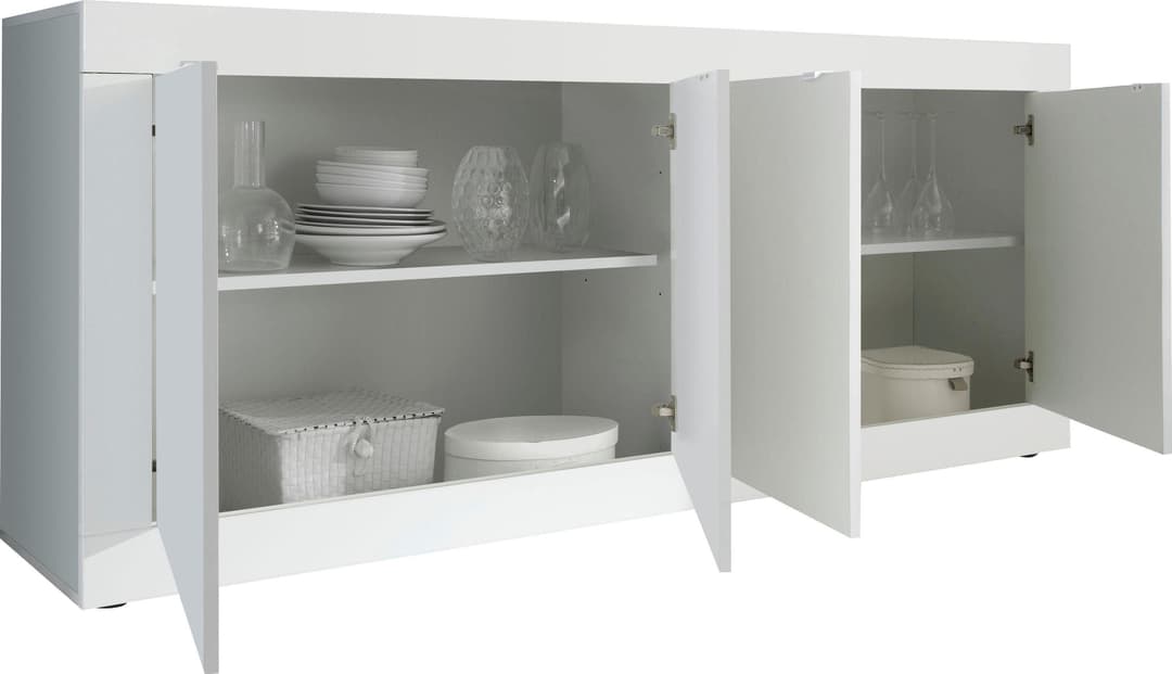 Home affaire Sideboard Basic | Weiß