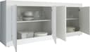 Home affaire Sideboard Basic | Weiß 3