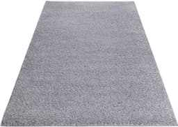Bruno Banani Shaggy Soft Hochflor-Teppich | Grau