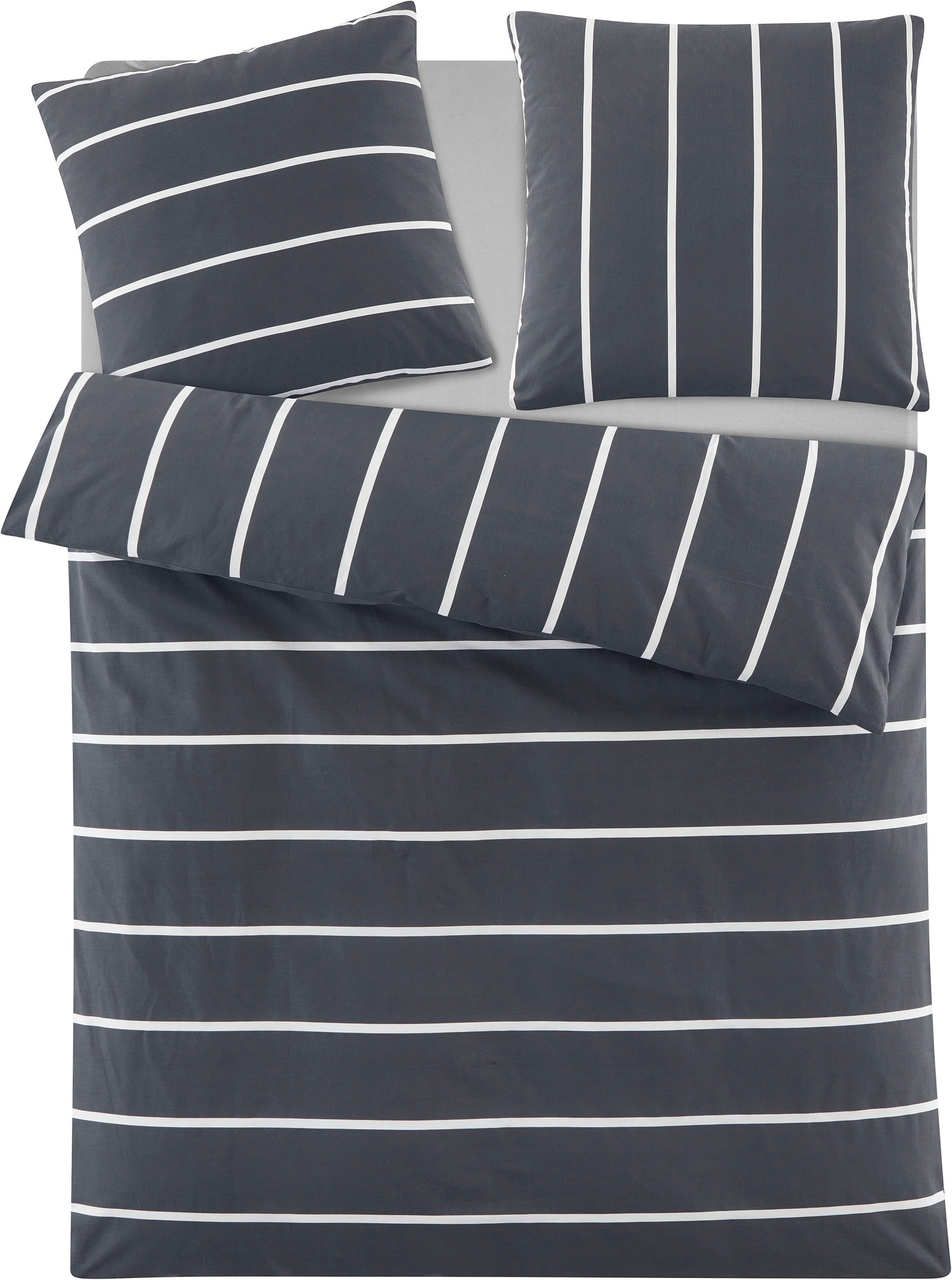 OTTO home MIETTE Bettwäsche-Set | Grau