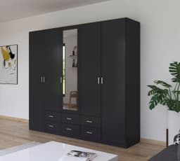 rauch GAMMA Kleiderschrank | Grau