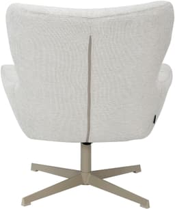 Home affaire VERGAS Ohrensessel mit Hocker | Beige