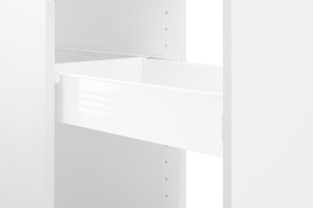 OPTIFIT Apothekerschrank Roth | Weiß