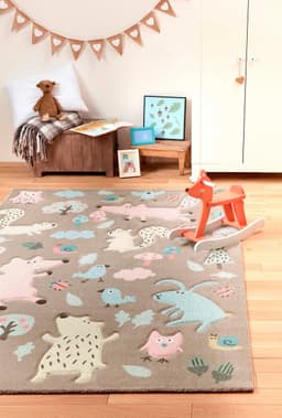Sigikid Kinderteppich Forest | Beige