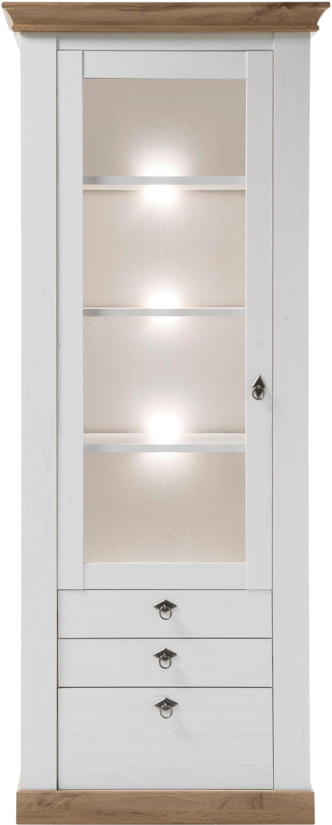 Home affaire Vitrine Cremona Höhe 204 cm | Weiß