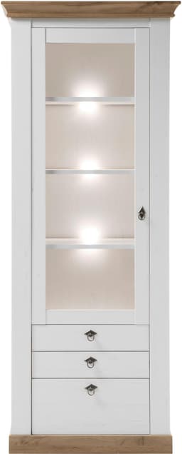 Home affaire Vitrine Cremona Höhe 204 cm | Weiß
