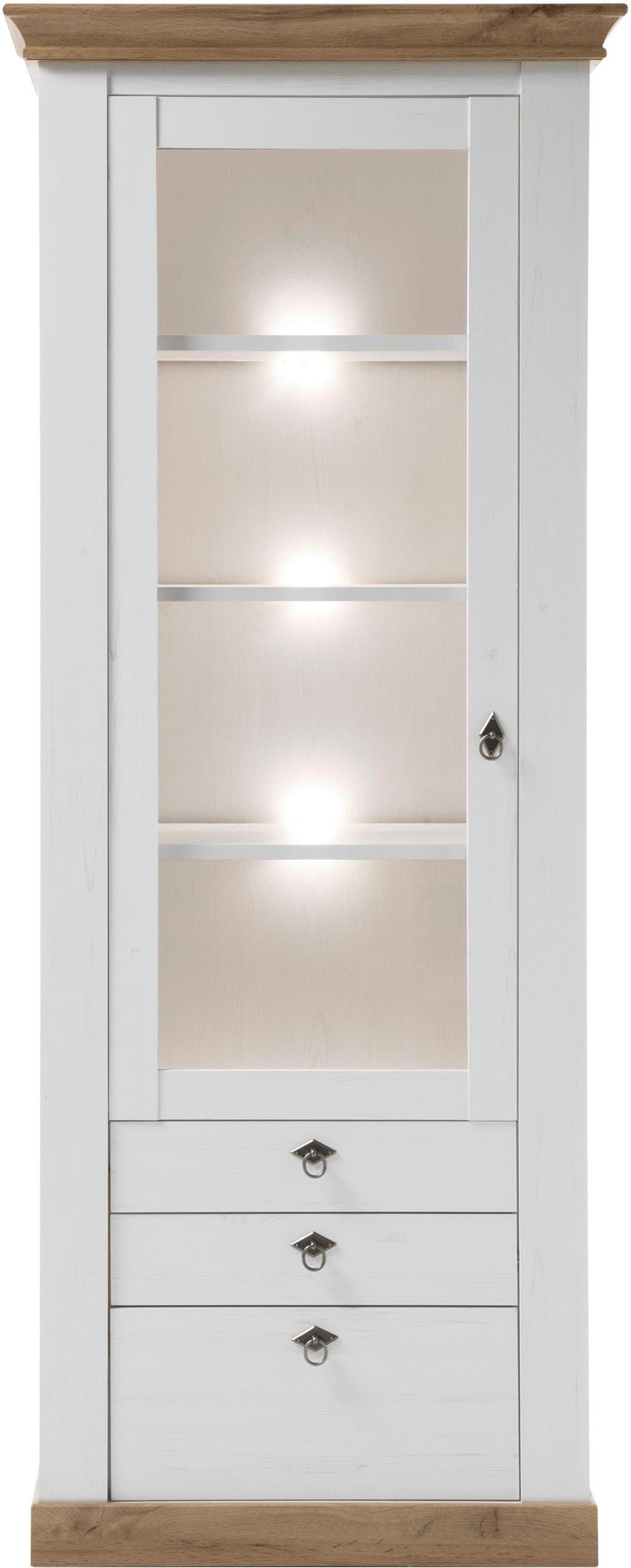 Home affaire Vitrine Cremona Höhe 204 cm | Weiß