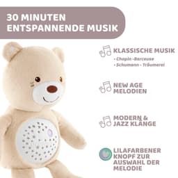 Chicco Kuscheltier First Dreams Baby Bear | Beige