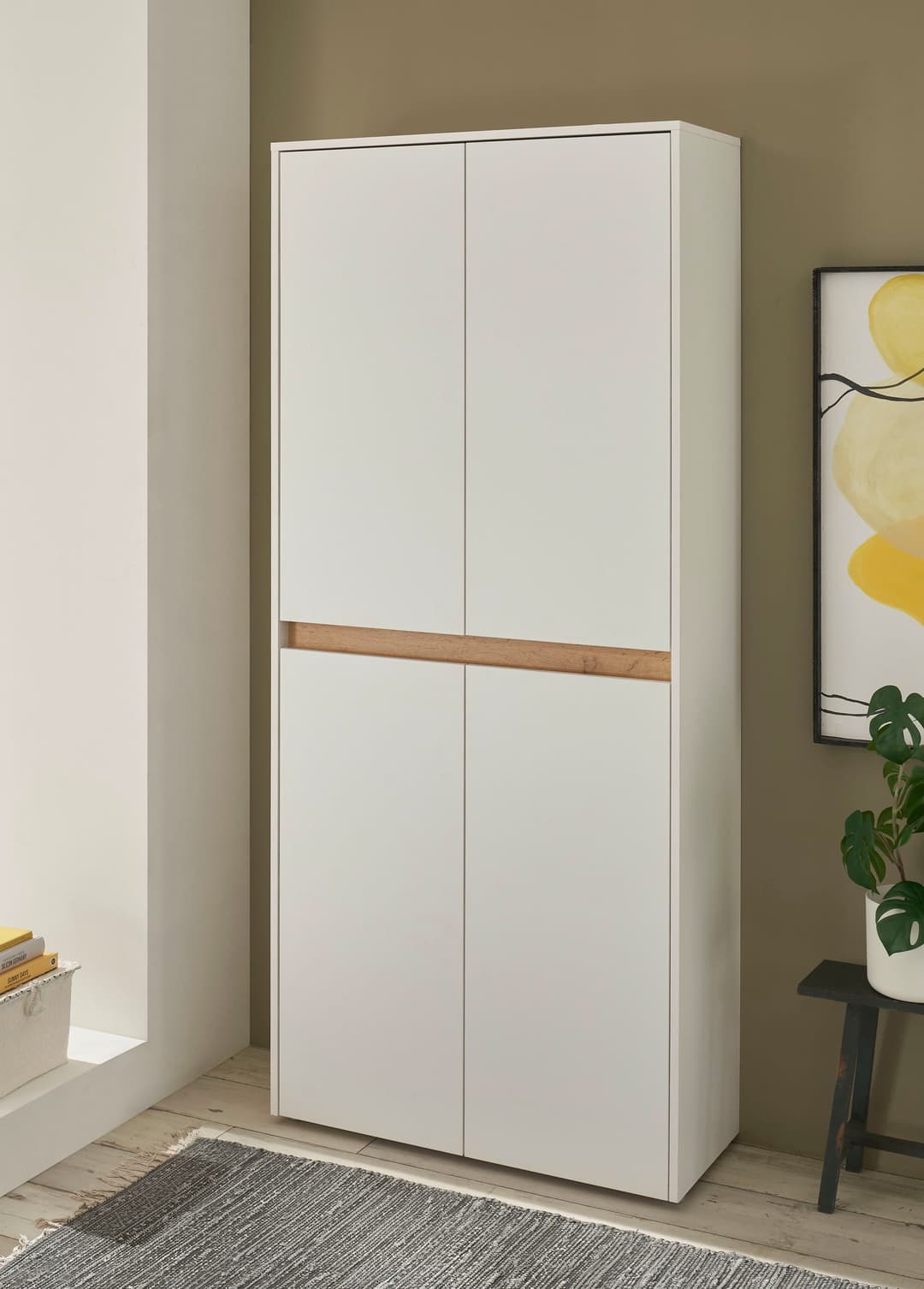 Home affaire Schuhschrank City/Giron | Weiß