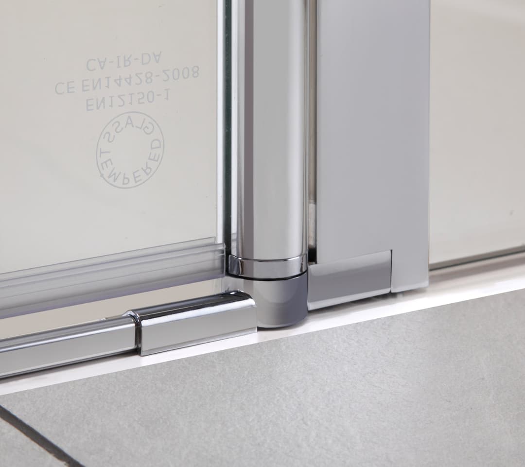 welltime Eckdusche Florenz 4.2 | Silber