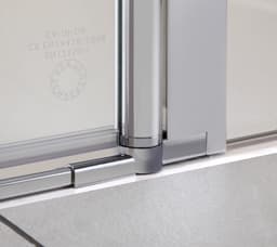 welltime Eckdusche Florenz 4.2 | Silber
