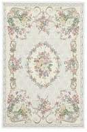 THEKO Teppich Flomi Floral | Beige