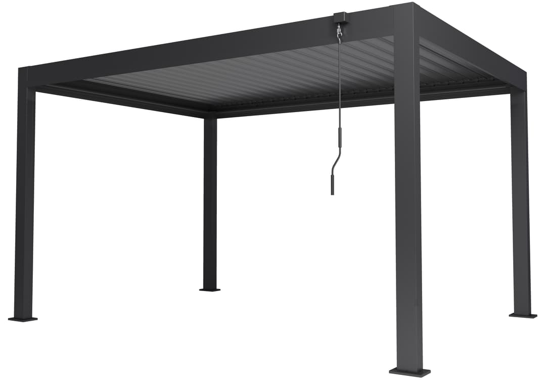 KONIFERA Pavillon Pergola Alhambra Steel | Grau