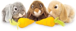 Teddy Hermann® Kuscheltier Widderkaninchen | Grau