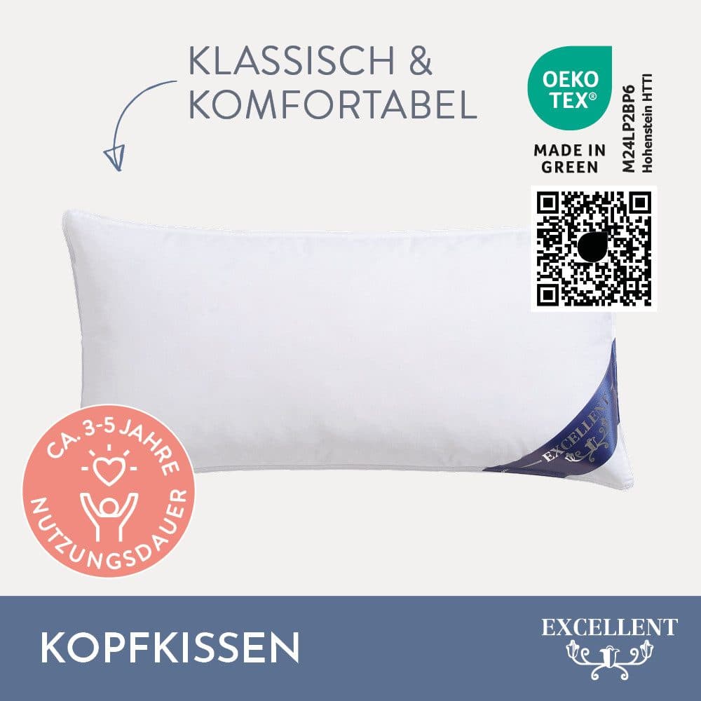 Excellent Kopfkissen Venedig | Weiß