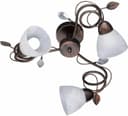 TRIO Leuchten Deckenleuchte Traditio | Braun
