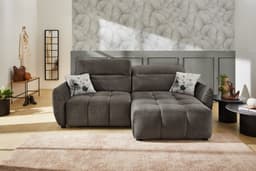 Jockenhöfer Gruppe Ecksofa Zoom L-Form | Grau