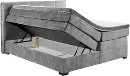 ED EXCITING DESIGN Boxspringbett Fanes | Grau
