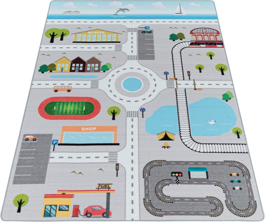 Ayyildiz Teppiche Kinderteppich PLAY 2902 | Grau