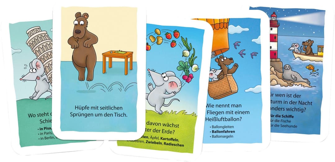 Schmidt Spiele Mauseschlau & Bärenstark | Mehrfarbig
