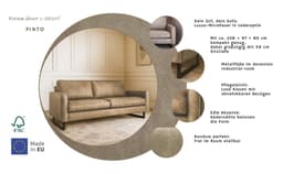 Home affaire 3-Sitzer Pinto | Beige