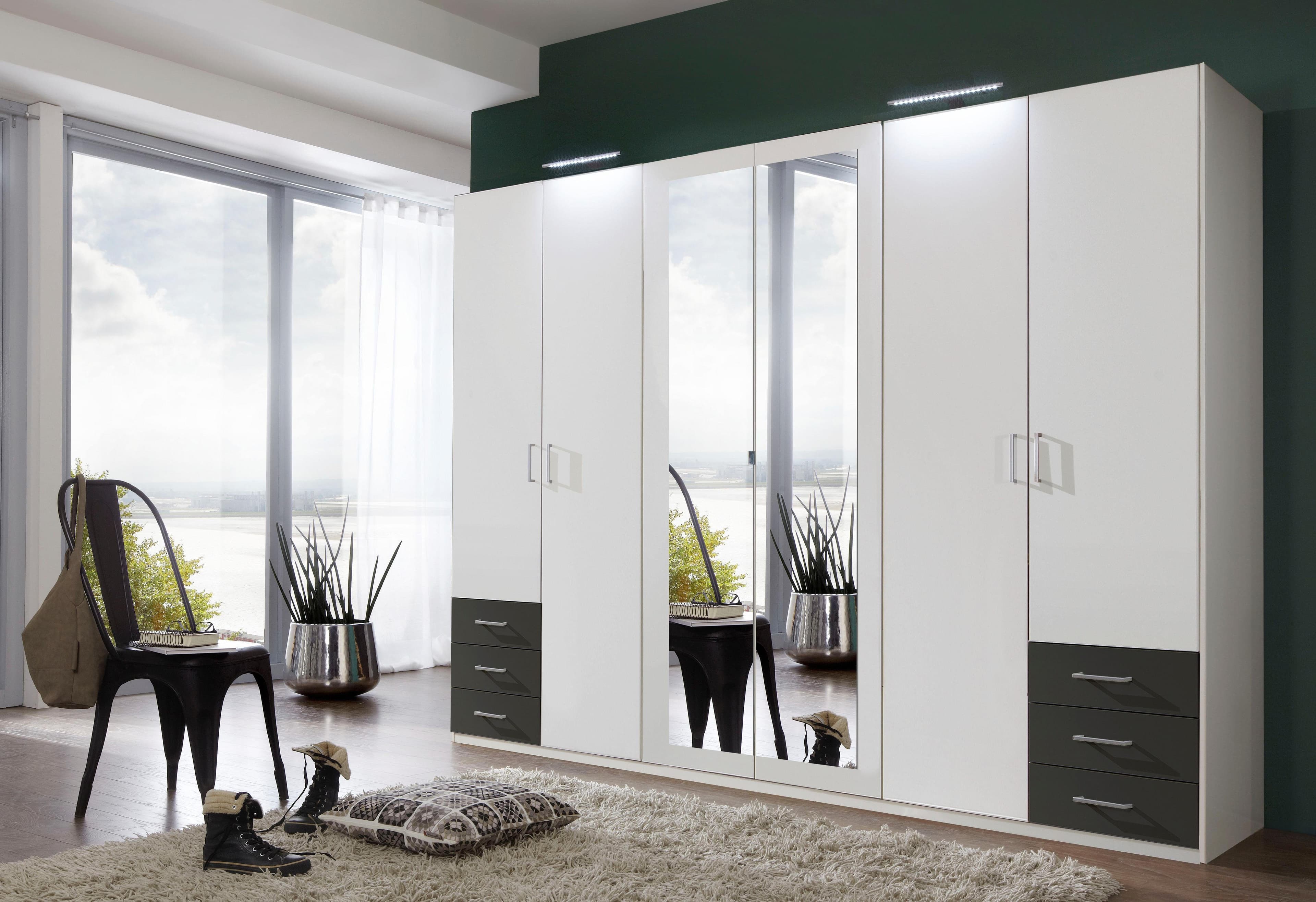 Wimex Kleiderschrank Fügen | Weiß