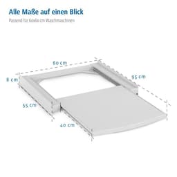 Xavax Zwischenbaurahmen | Weiß