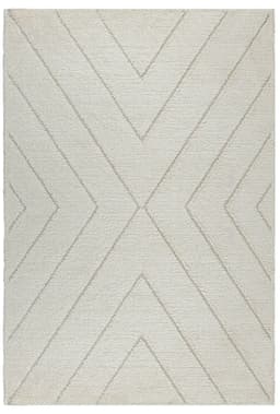 the carpet Teppich Bahar Shaggy | Beige