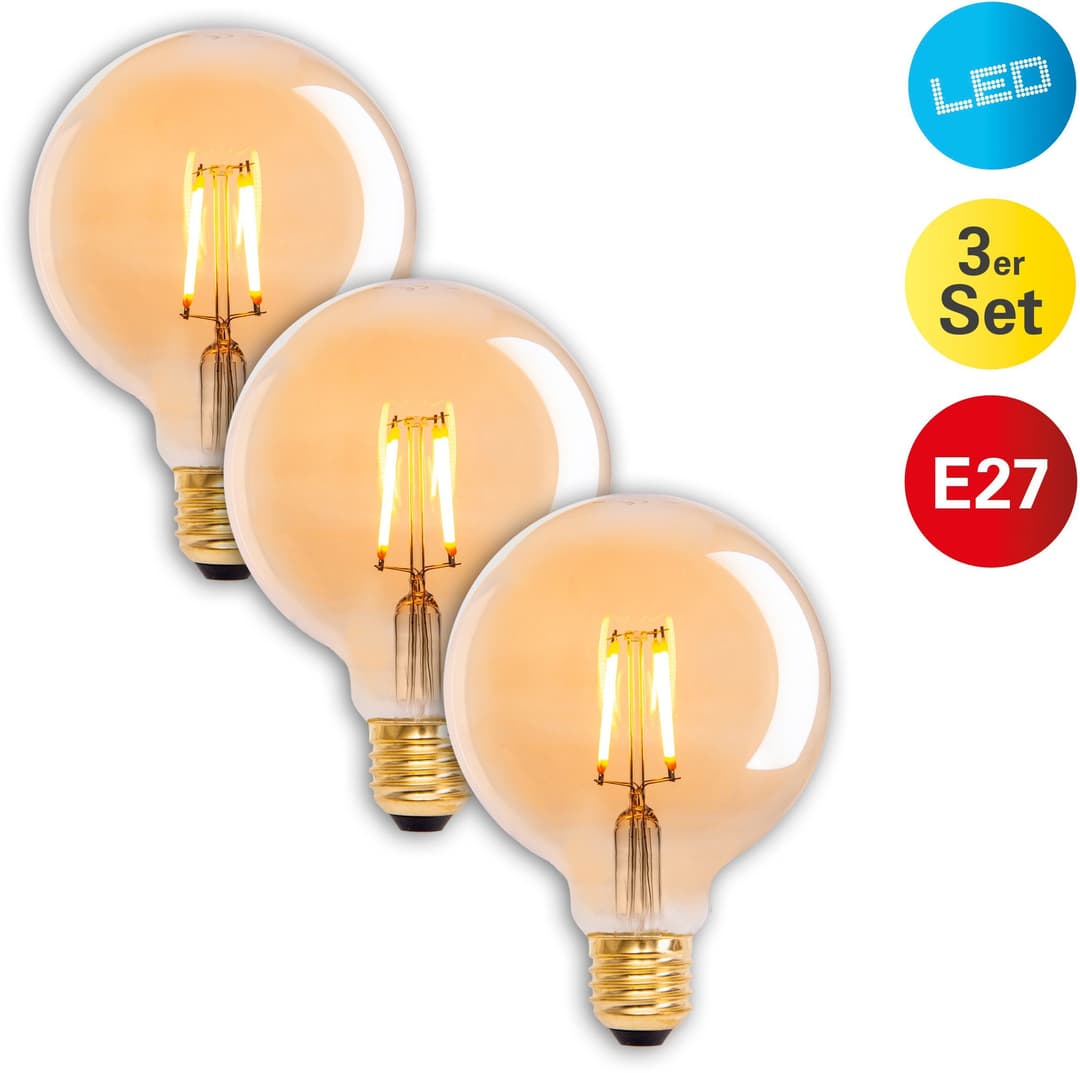 näve LED-Leuchtmittel Dilly | Braun