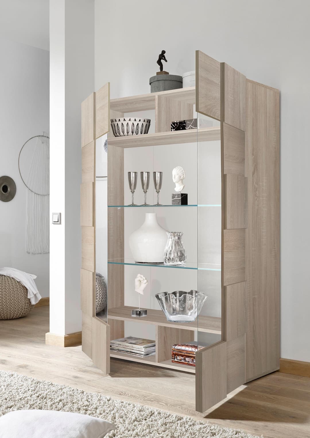Home affaire Vitrine Dama | Holztöne